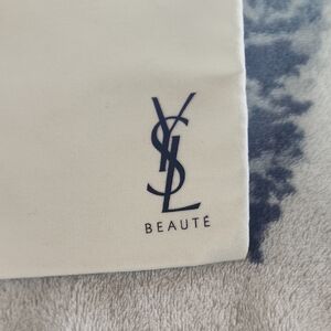 Yves Saint Laurent Cream Cosmetic Bag